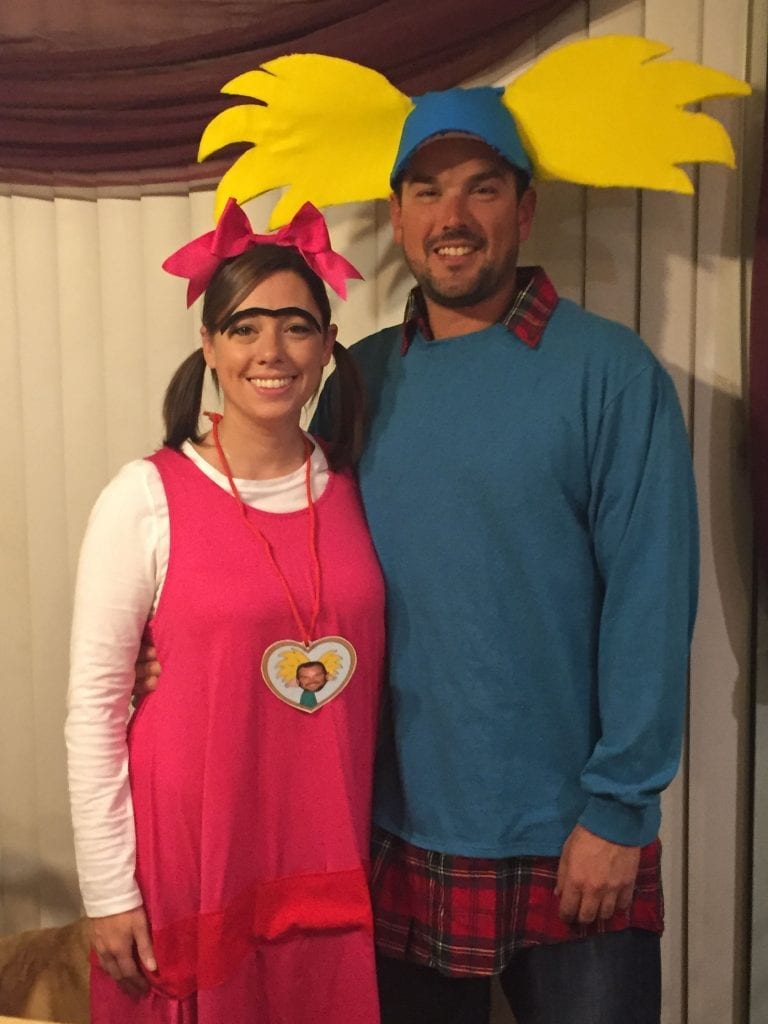 Arnold and Helga Halloween Costumes